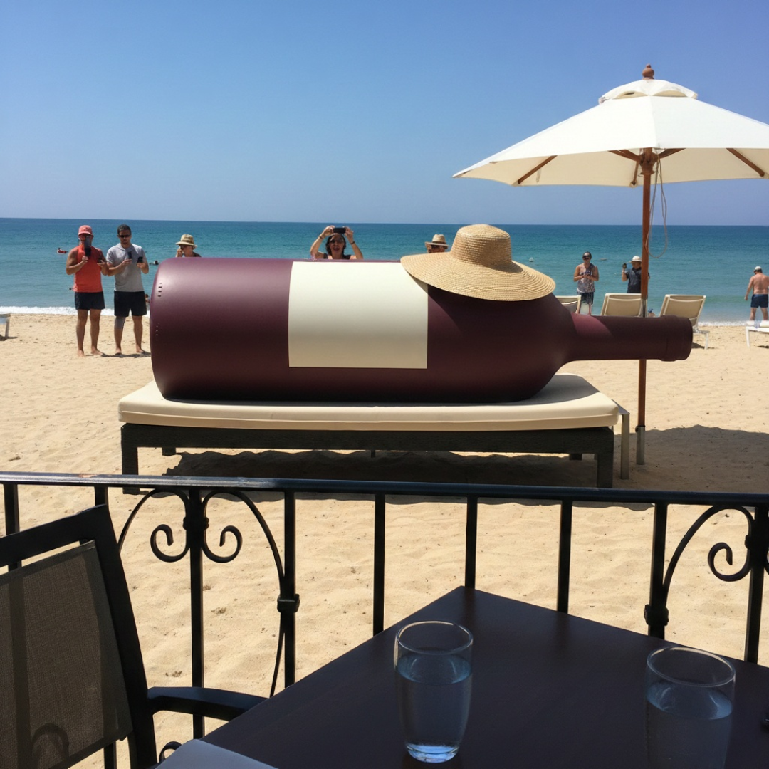 Sapporo The Sabbatical — digital Instagram carousel 'A Day in Wine's Sabbatical'